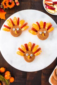Thanksgiving Turkey Pancakes - Thanksgiving Breakfast for Kids