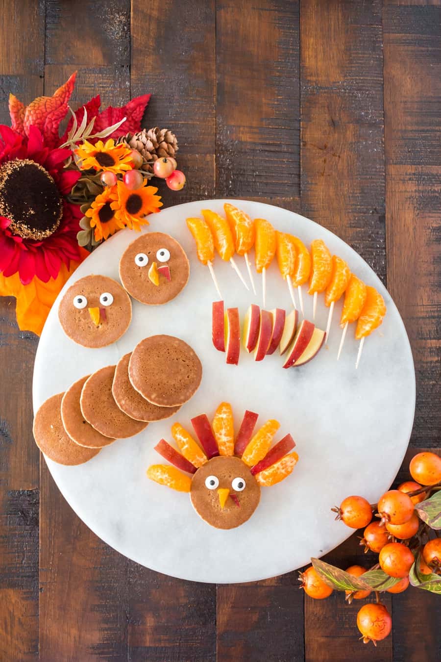 Turkey Thanksgiving breakfast for kids