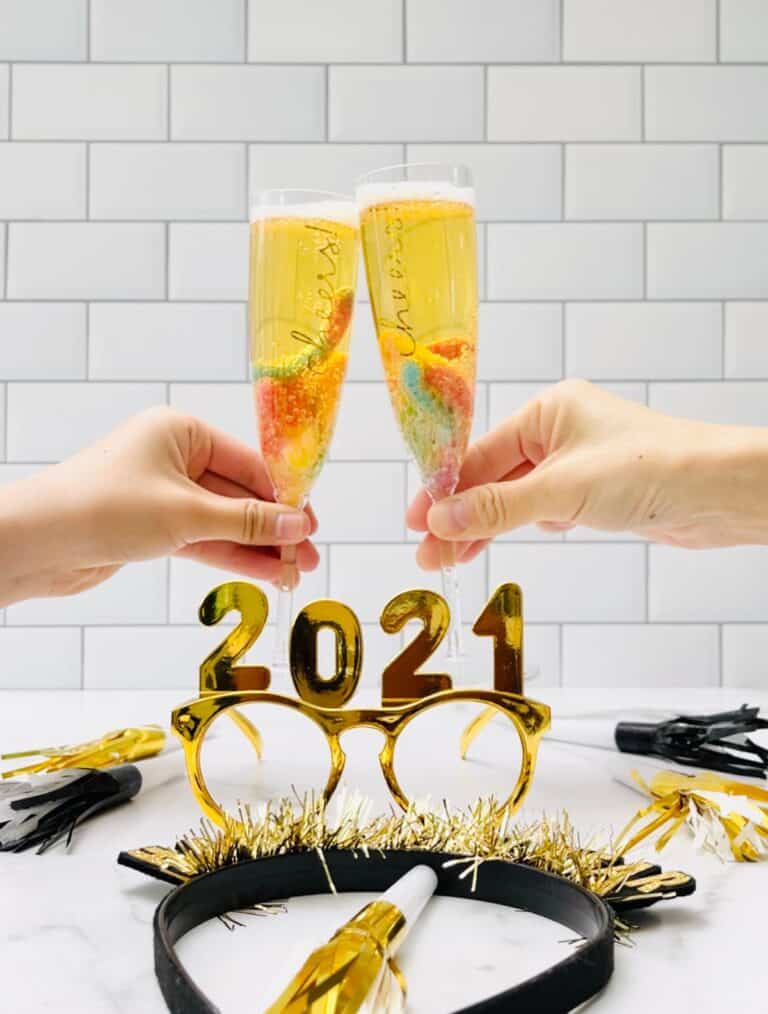 New Year's Eve Mocktails for Kids