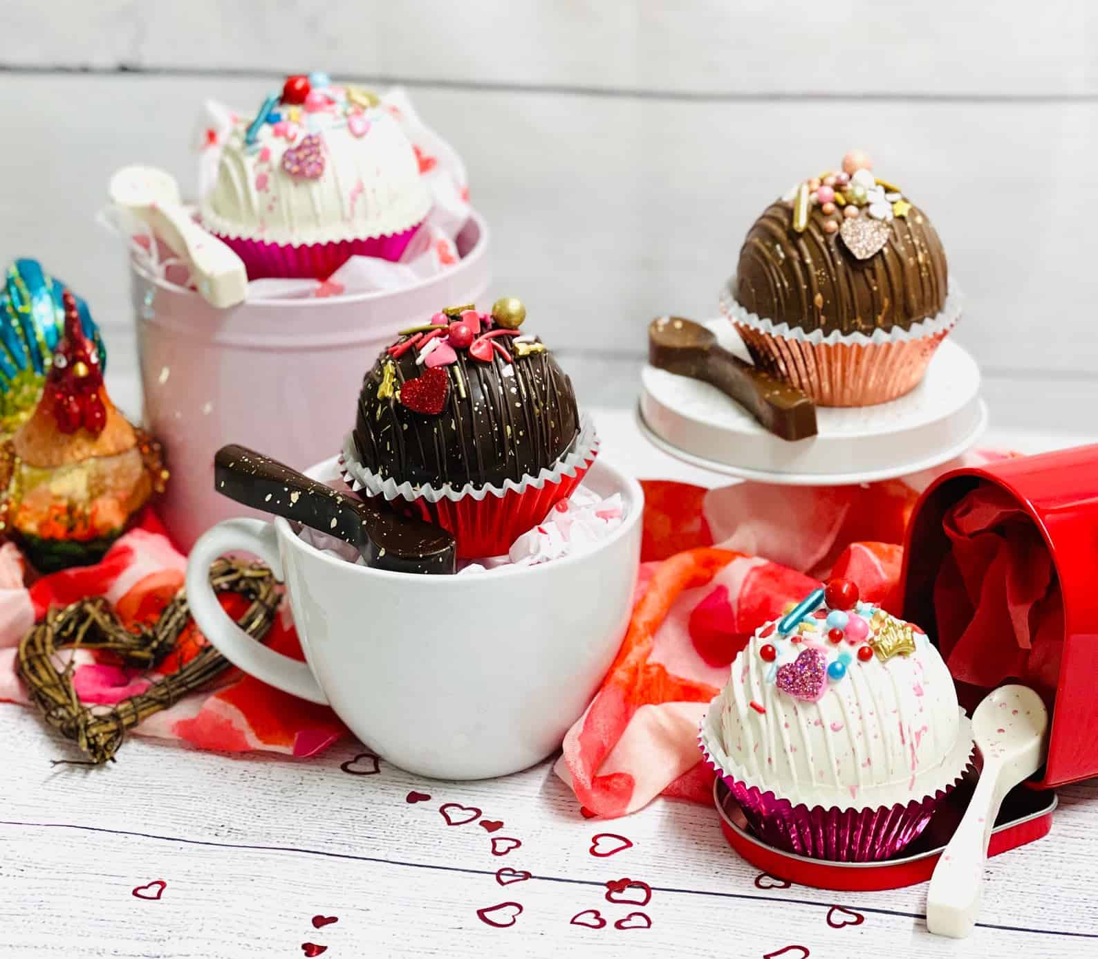 Valentine Hot Cocoa Bombs