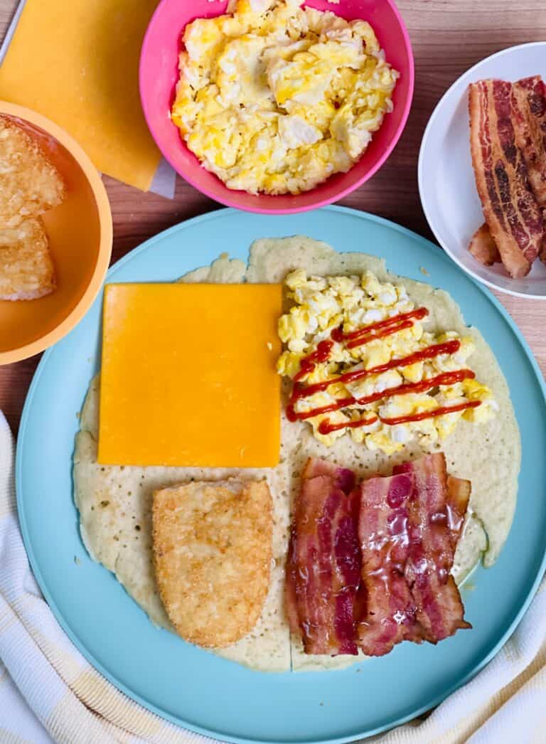 TikTok Breakfast Wrap Hack Best wrap recipe made with pancakes!