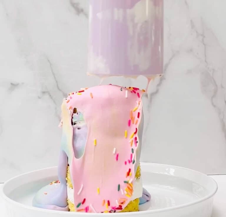 Easy Tsunami Cake Recipe Rainbow Pull Me Up Cake.