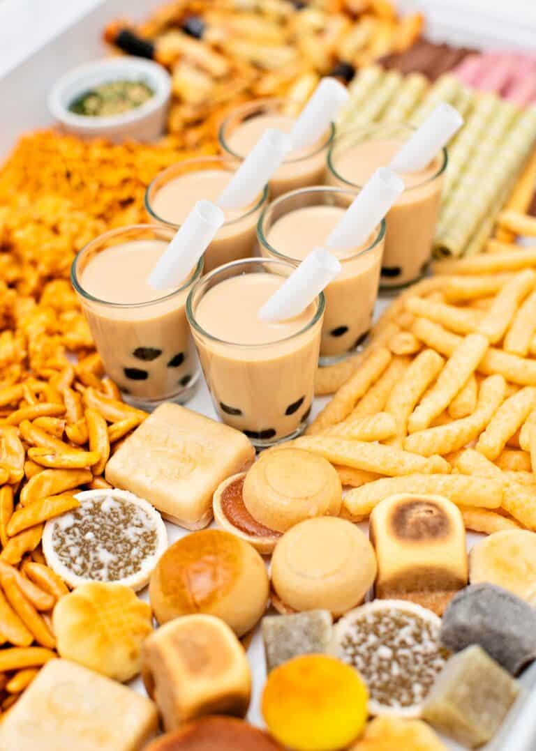 Asian Snacks Charcuterie Board Best Chinese New Year Snacks