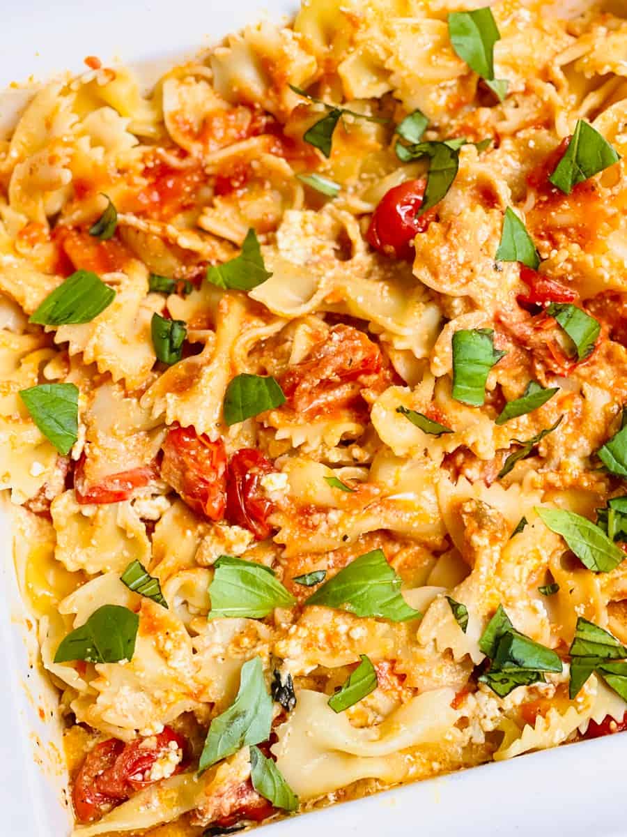 TikTok Baked Feta Pasta Recipe