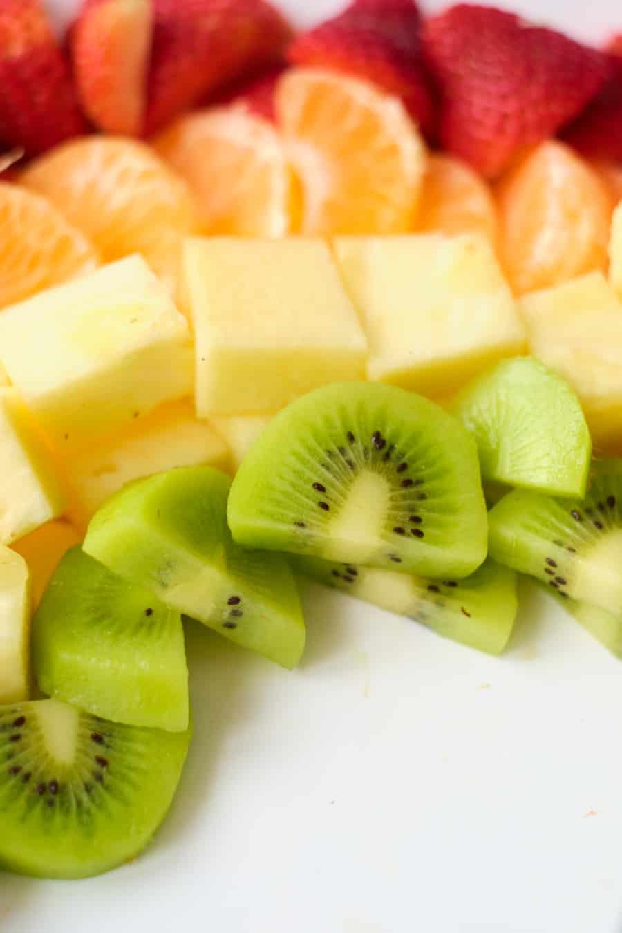 fresh rainbow fruit tray 