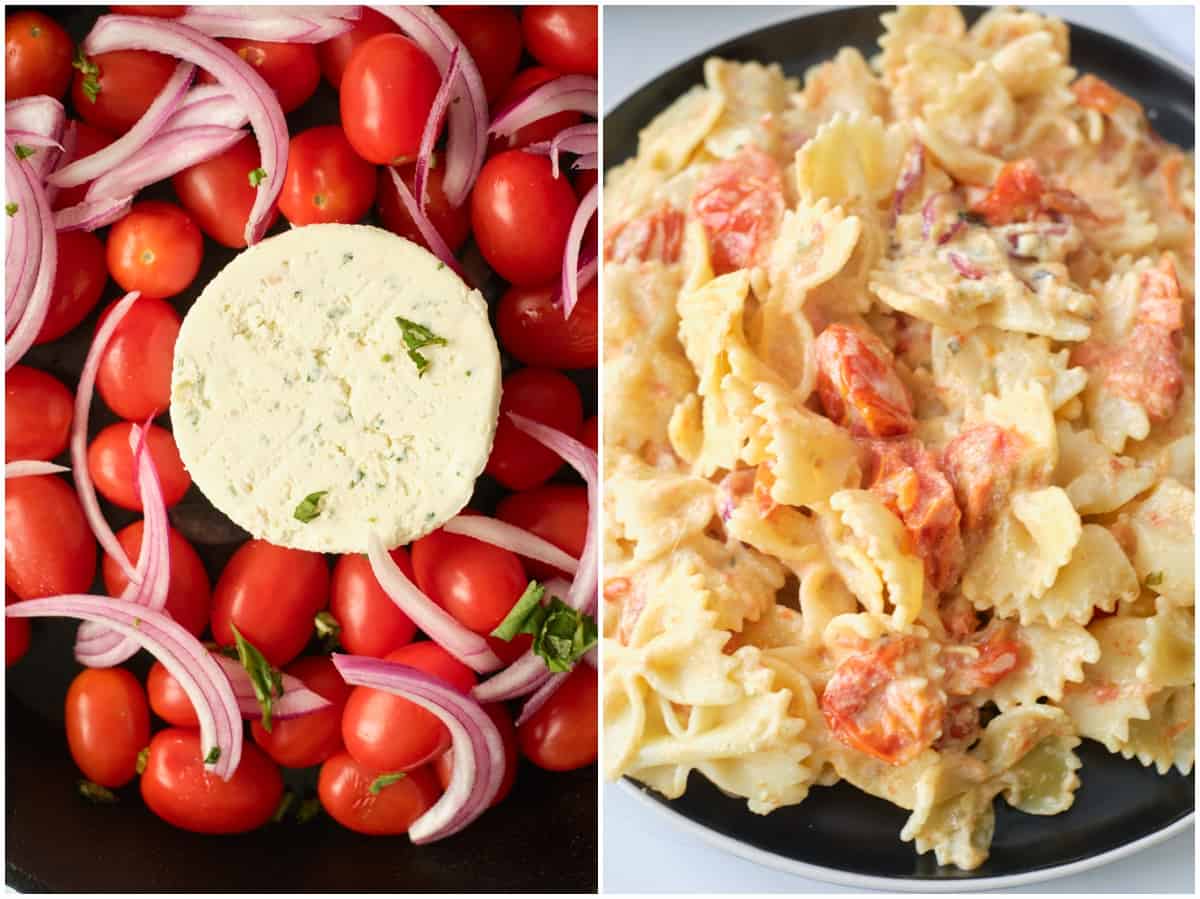 Boursin Cheese Tomato Pasta Recipe