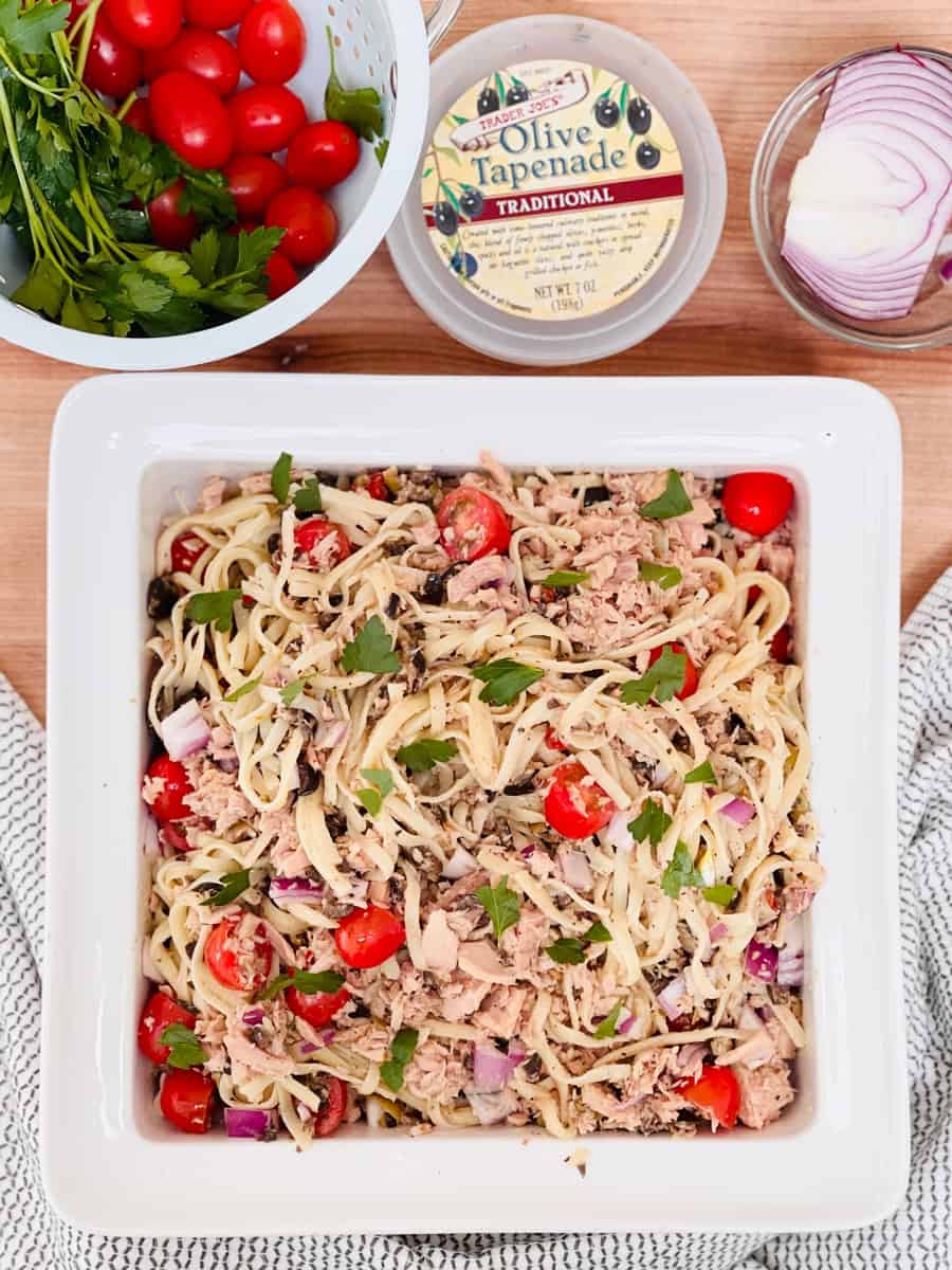 Tuna Tapenade Pasta Recipe