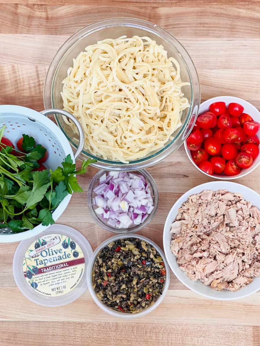 Tuna Tapenade Pasta Recipe