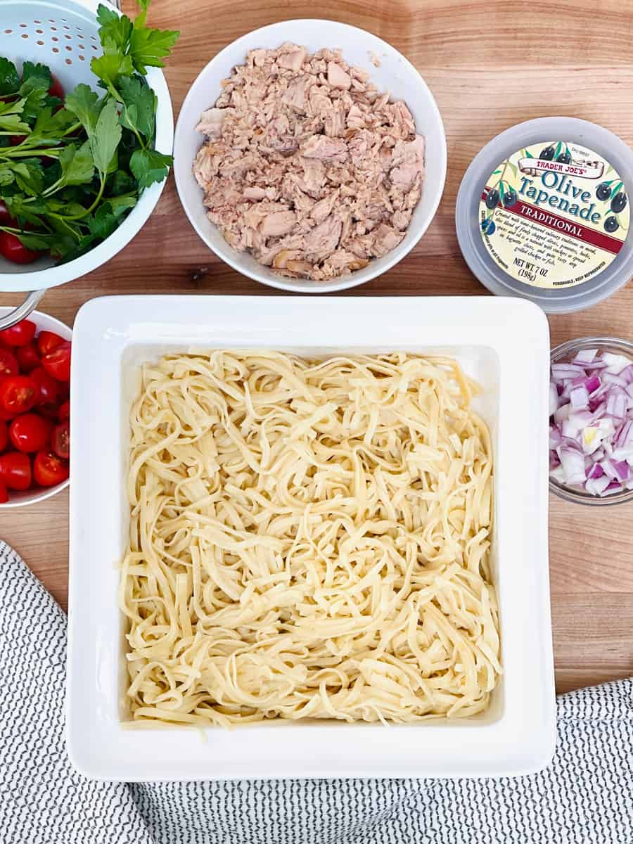 Tuna Tapenade Pasta Recipe