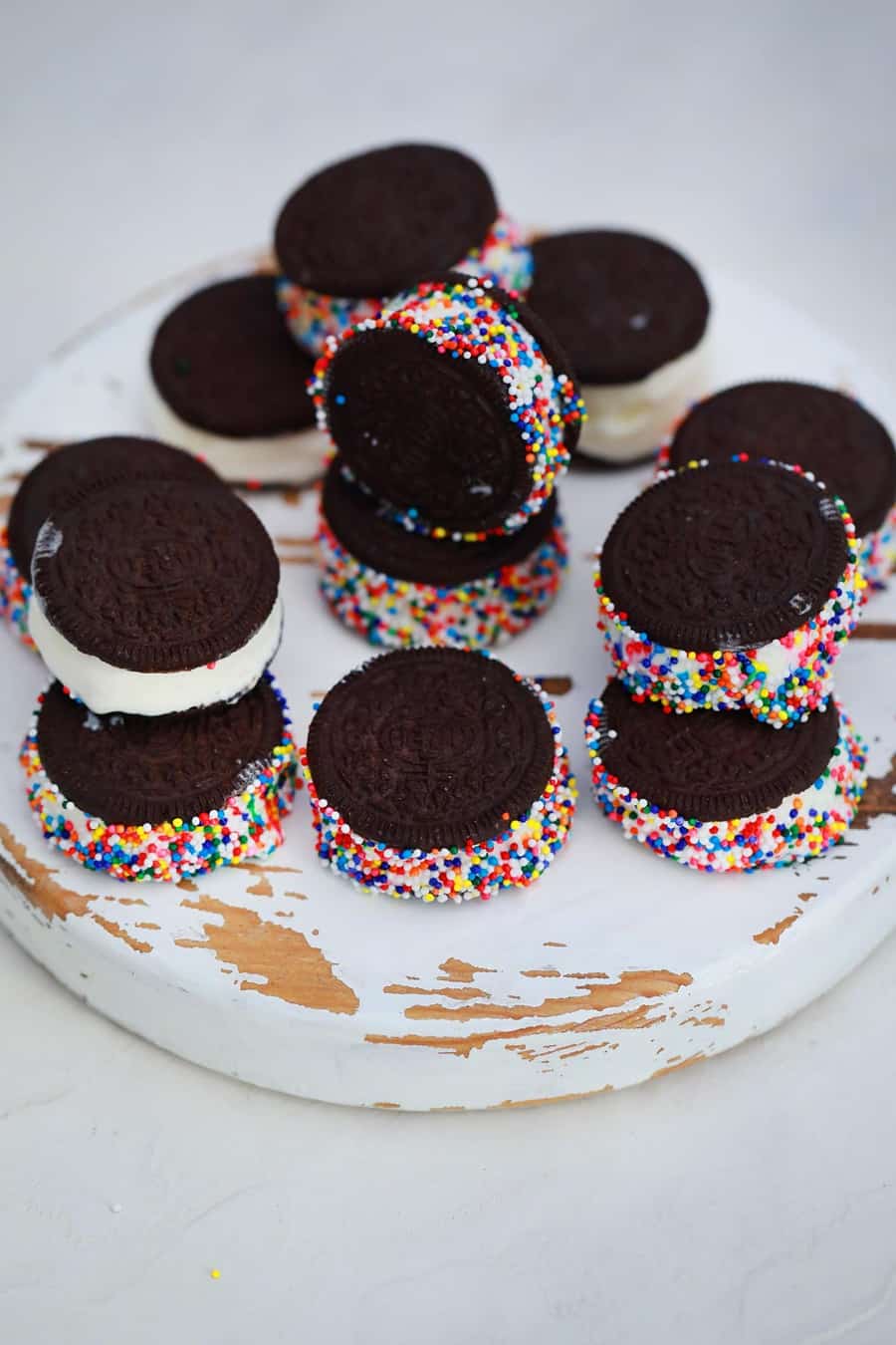 Oreo Cookie Ice Cream Sandwich