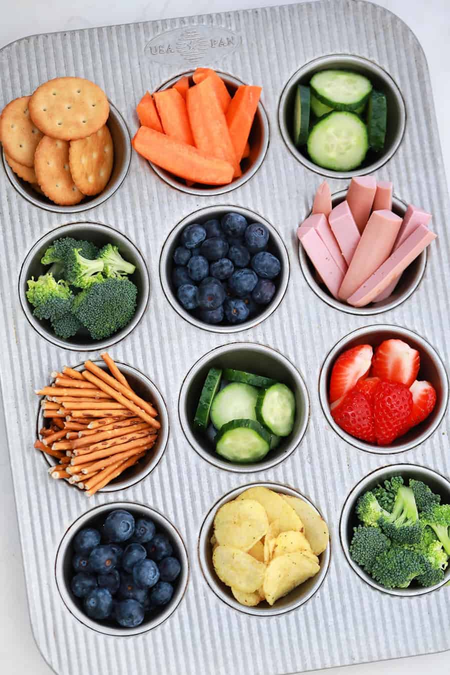 Muffin Tray to Hold Snacks for Kids