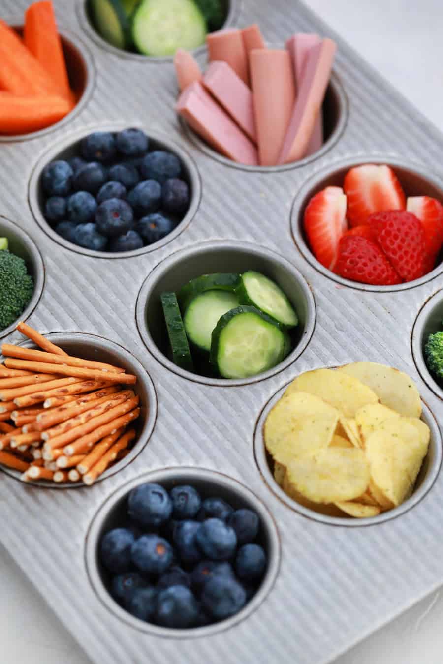 Muffin Tray to Hold Snacks for Kids