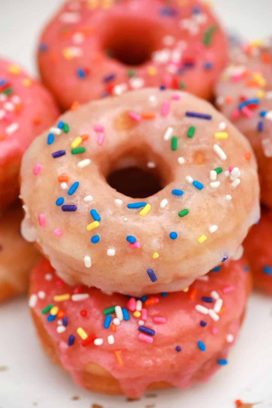 donuts made from biscuit dough