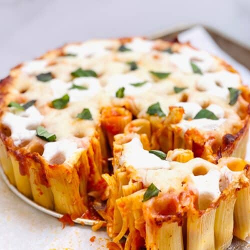 Rigatoni Pie aka TikTok Honeycomb Pasta Cake | Indulgent Eats - Dining,  Recipes & Travel