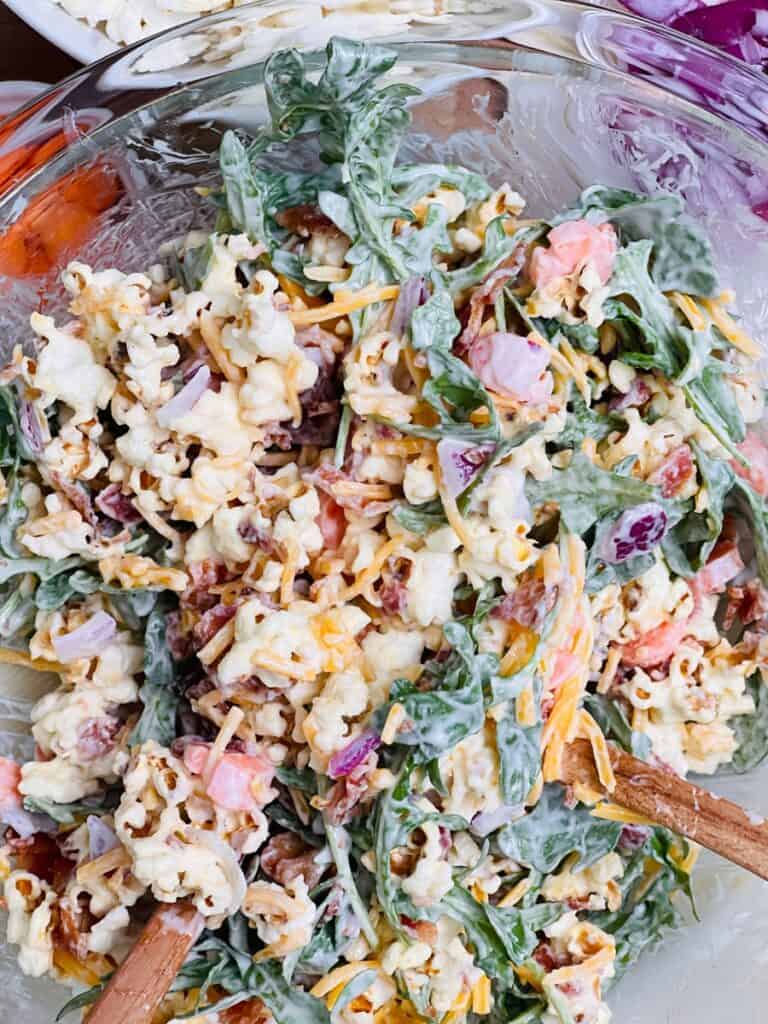 Popcorn Salad Recipe - Inspired by Molly Yeh's Viral Salad