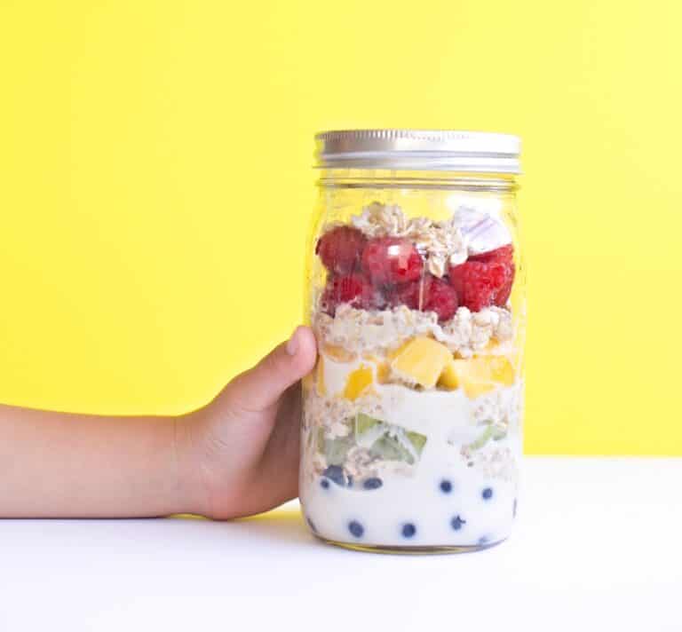 Rainbow Overnight Oats Recipe