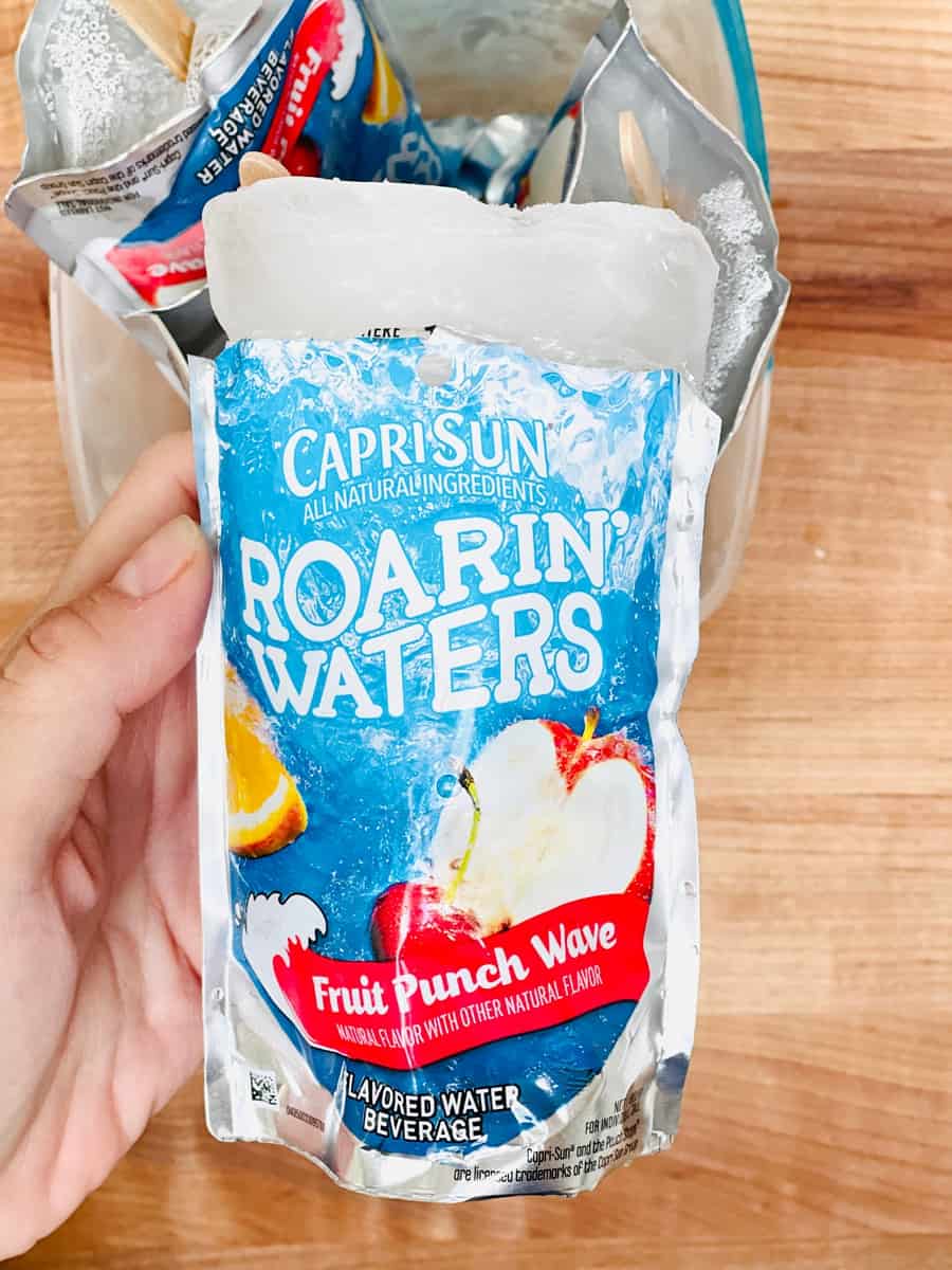 Frozen Capri-Sun Punch