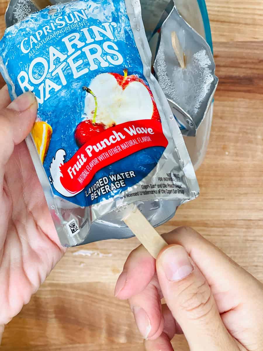 capri sun popsicles