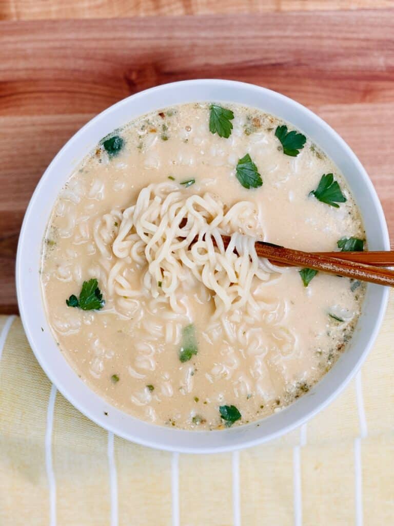 Mayo Ramen Noodle Hack How to Make Instant Creamy Ramen