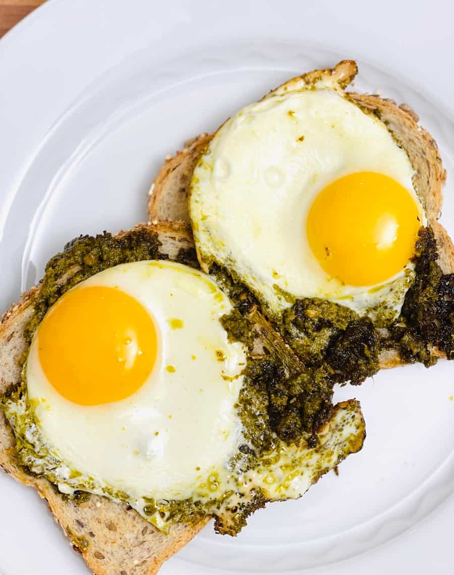 pesto egg recipe