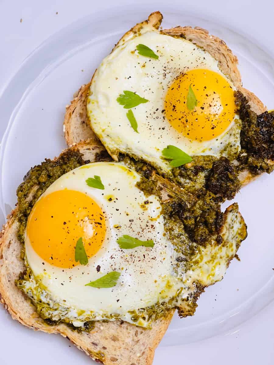 pesto egg recipe