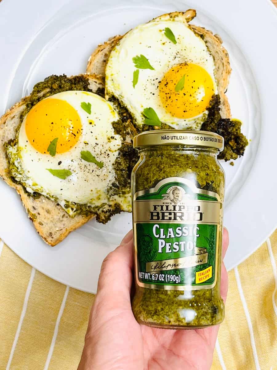 pesto egg recipe