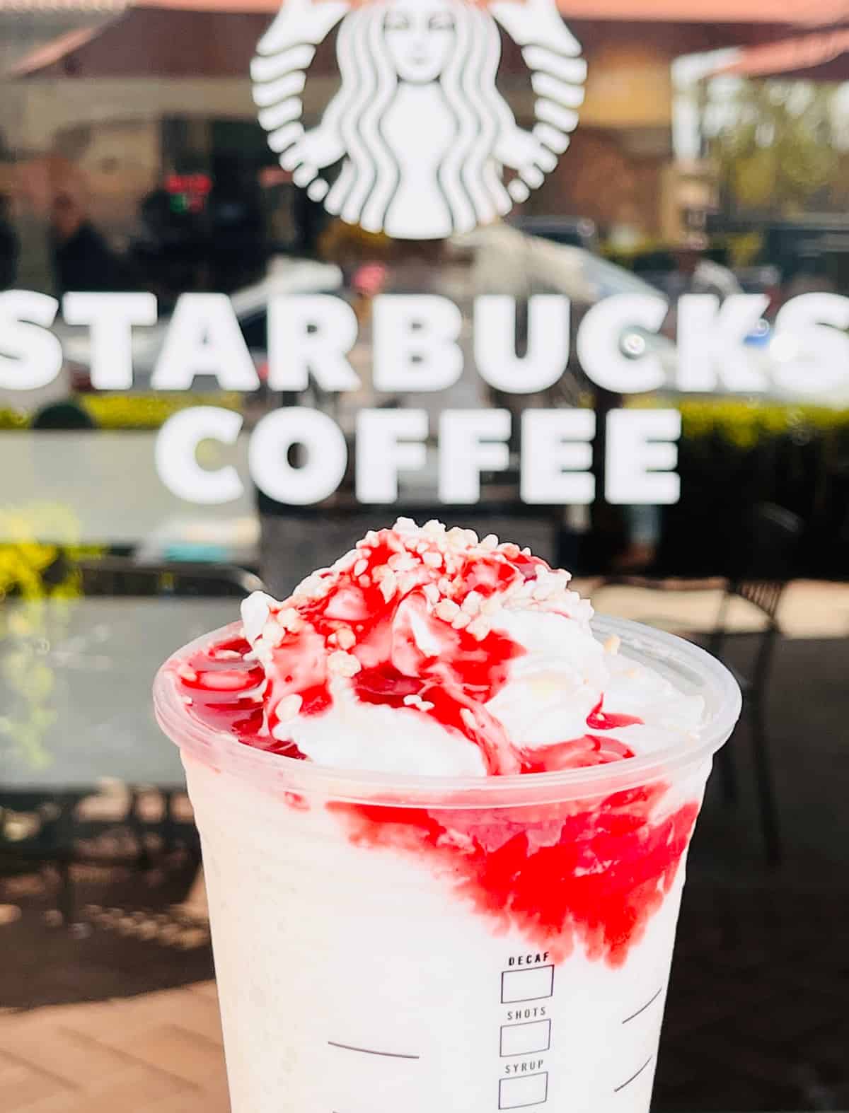 This Is What Starbucks’ New Strawberry Funnel Cake Frappuccino Tastes Like