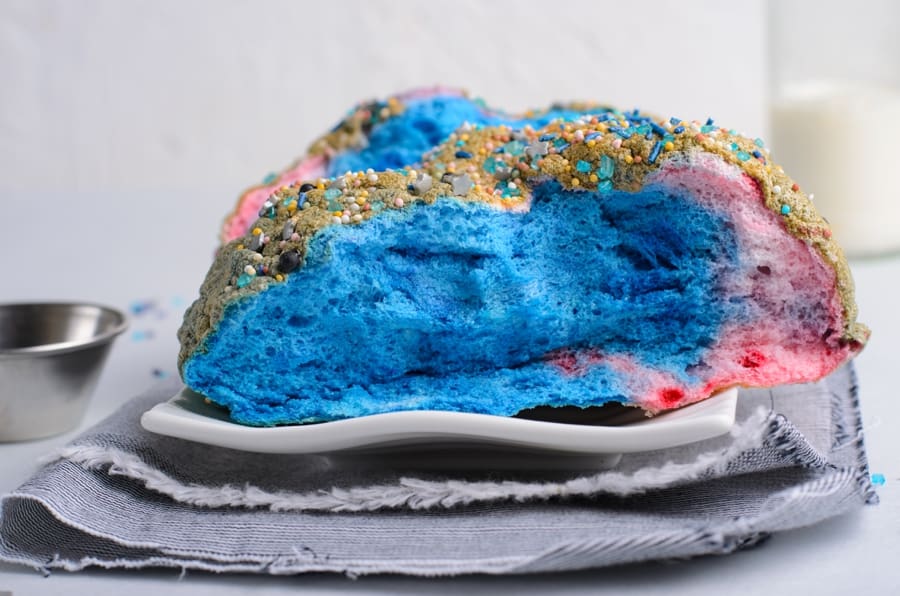 Rainbow Unicorn Cloud Cake recipe