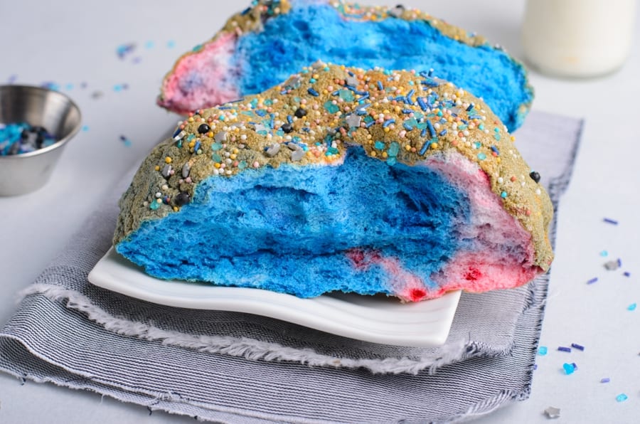 Rainbow Unicorn Cloud Cake recipe