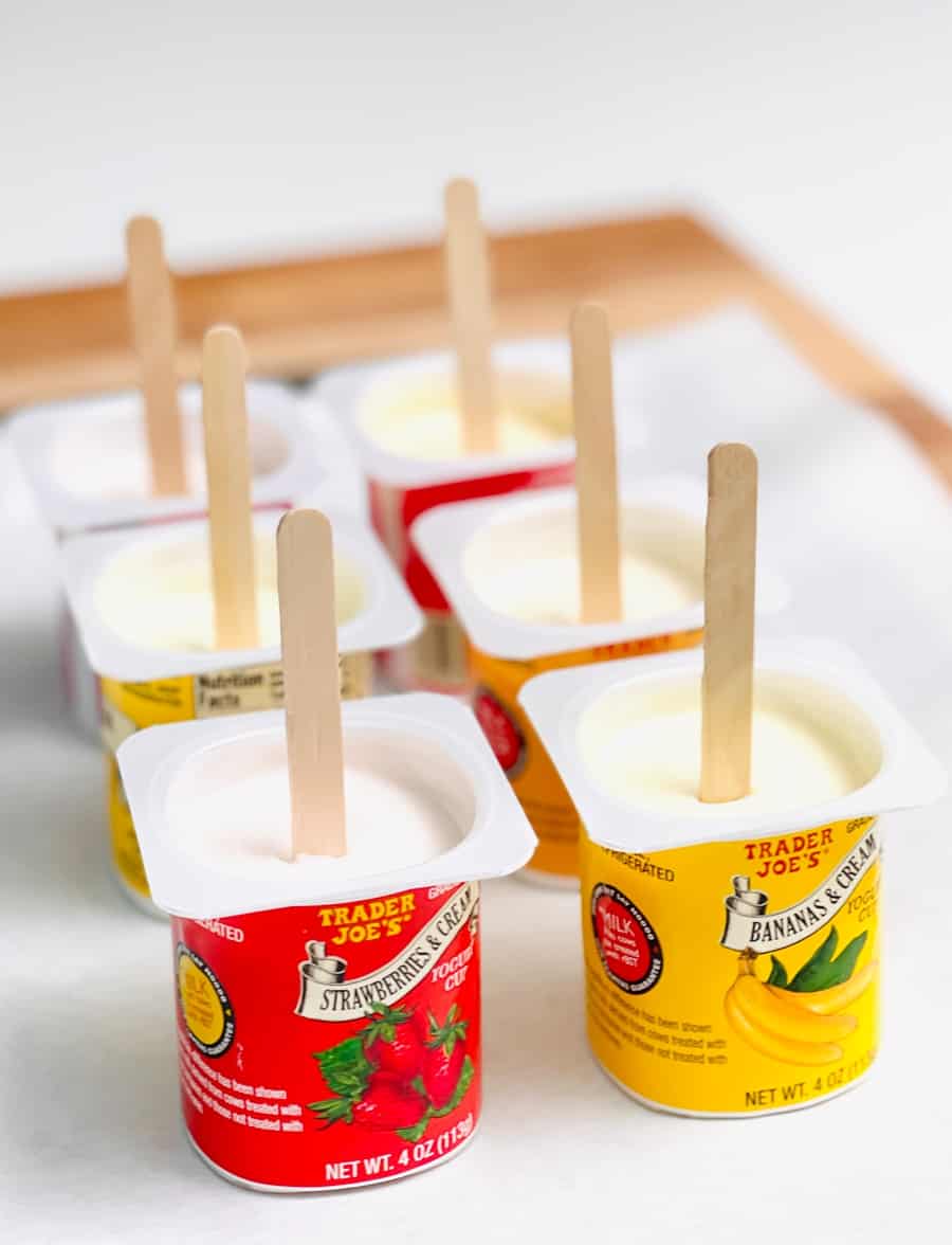 Frozen Yogurt Popsicle Hack 