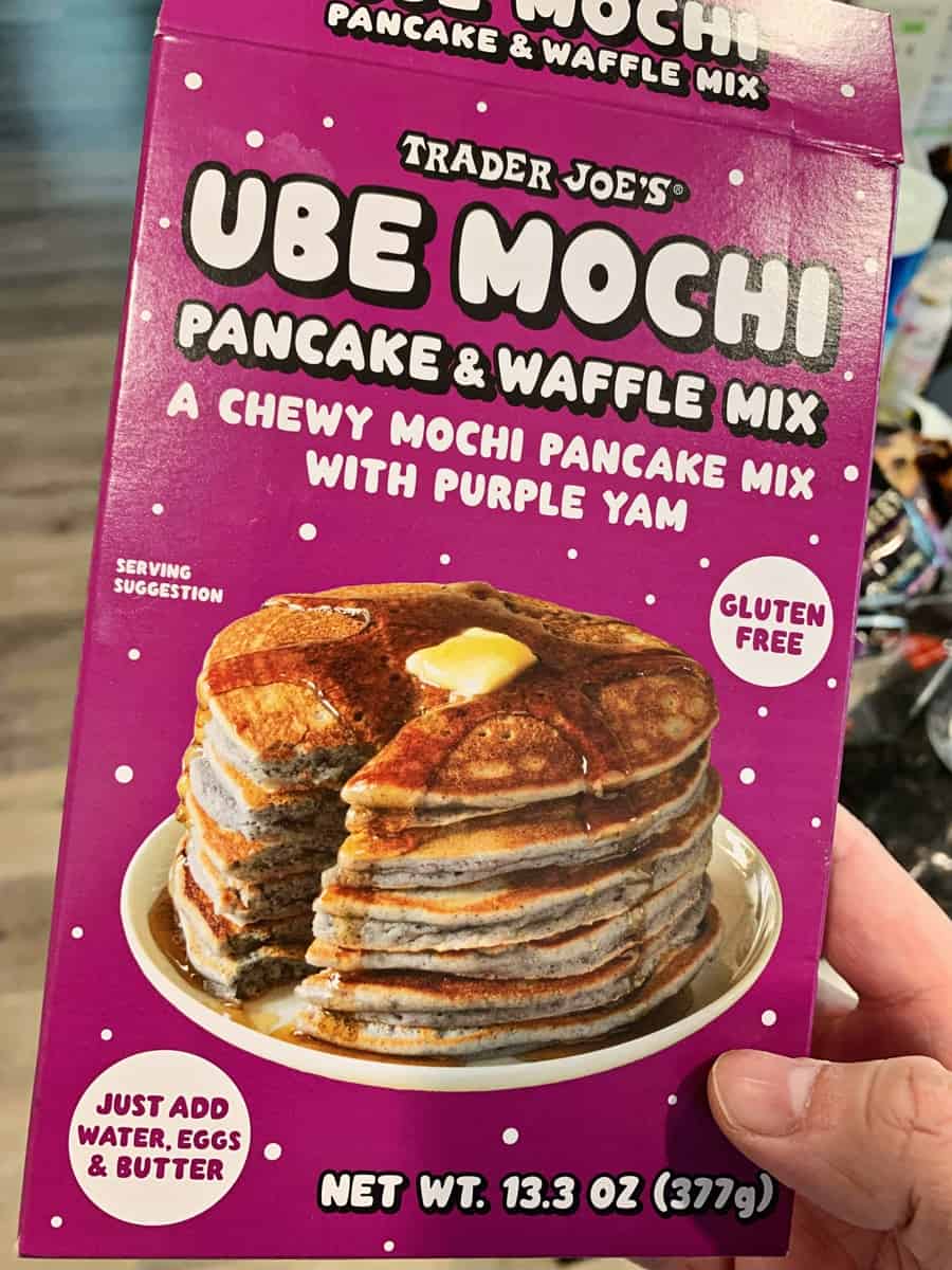 Trader Joe's Ube Mochi Pancake Mi