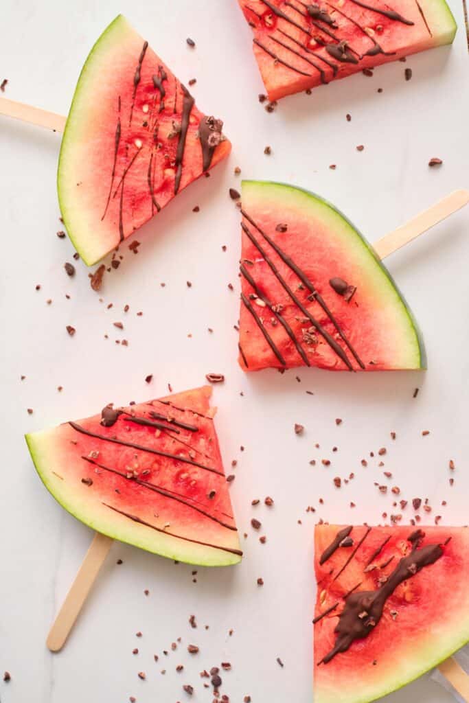 Watermelon Popsicles - Easy Healthy Fruit Treat for Kids