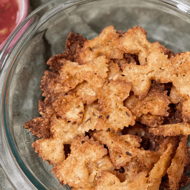 This TikTok Air Fryer Pasta Chips Recipe Will Blow Your Mind