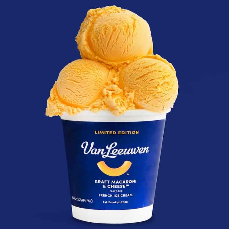 Kraft Mac and Cheese Ice Cream Combines Two Ultimate Childhood Foods