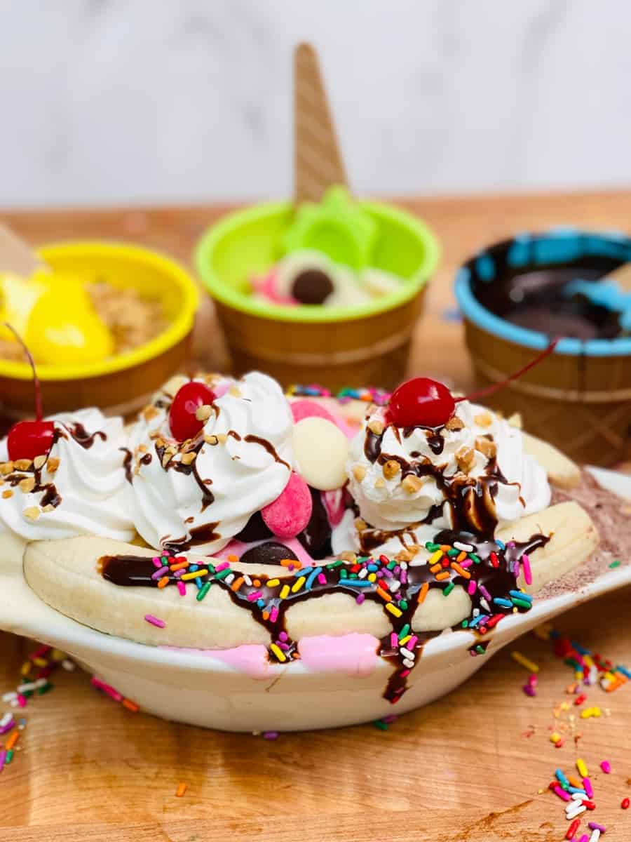 banana split recipe