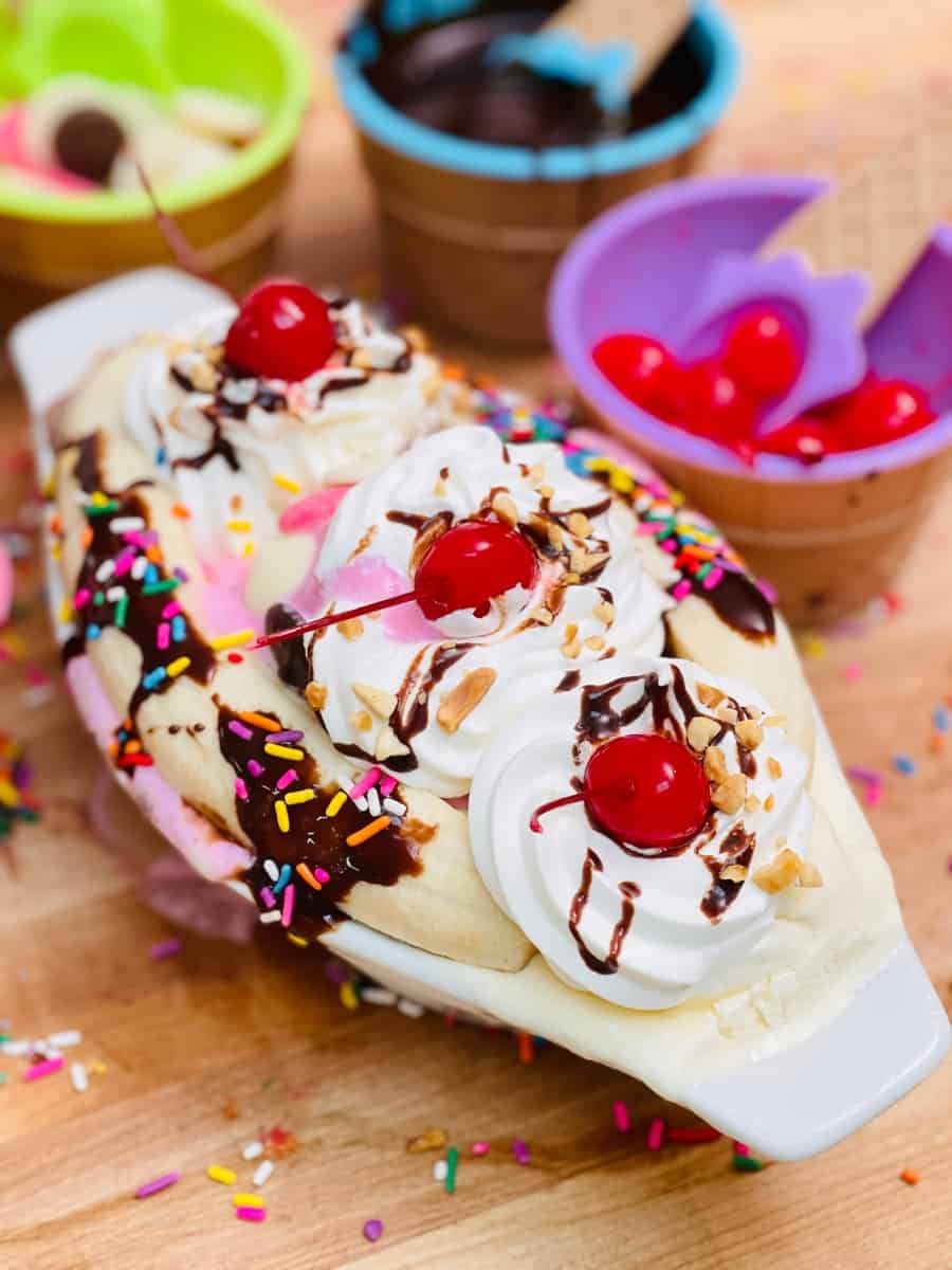 banana split recipe