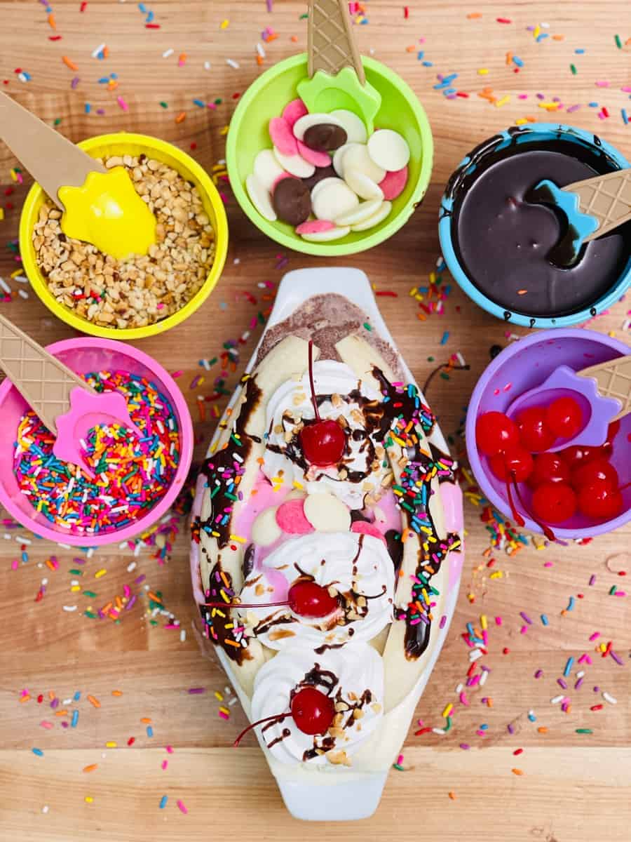 banana split recipe