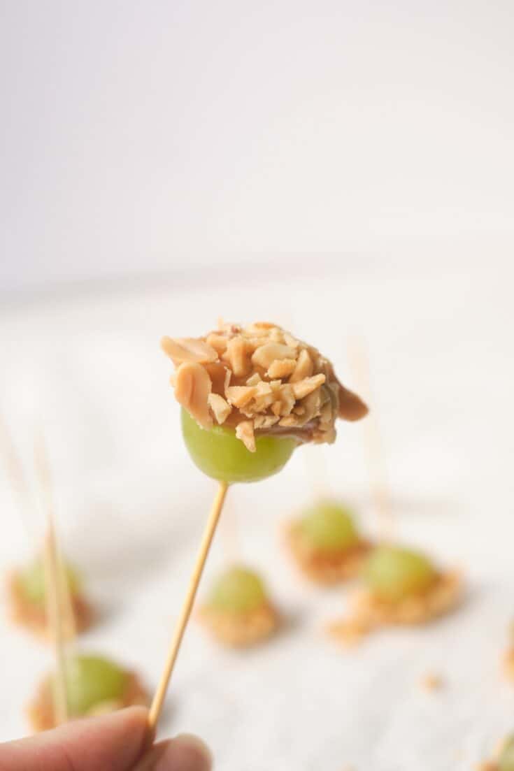 These Caramel Apple Grapes Are the Perfect Bite Sized Snack
