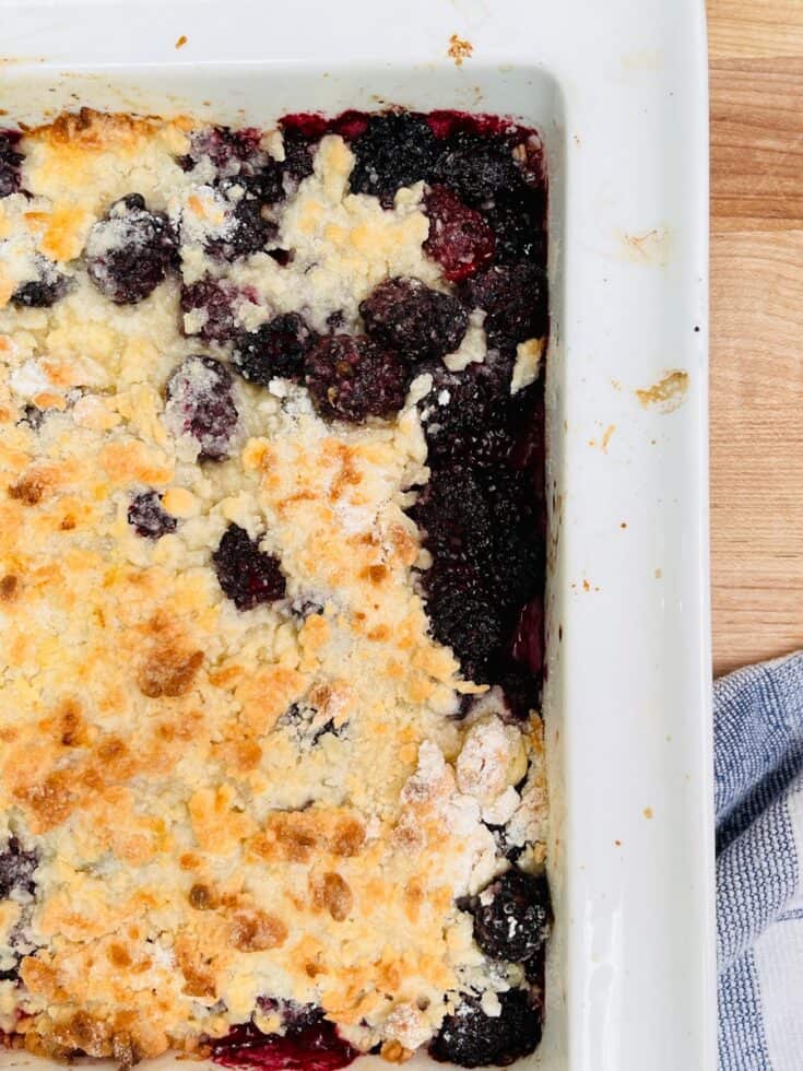 We Made Jennifer Garner's Blackberry Cobbler And There's a Reason Why