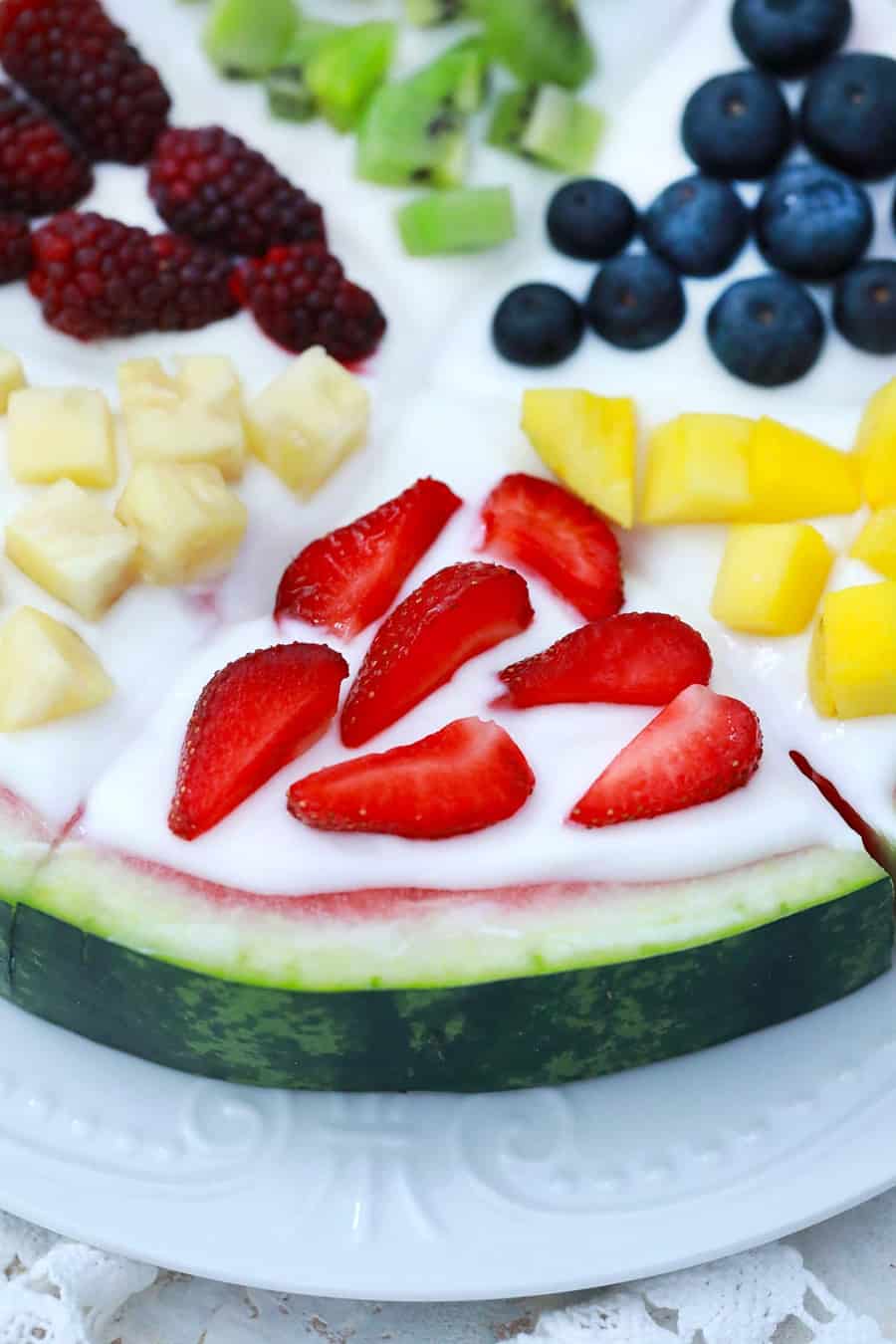 watermelon fruit pizza 