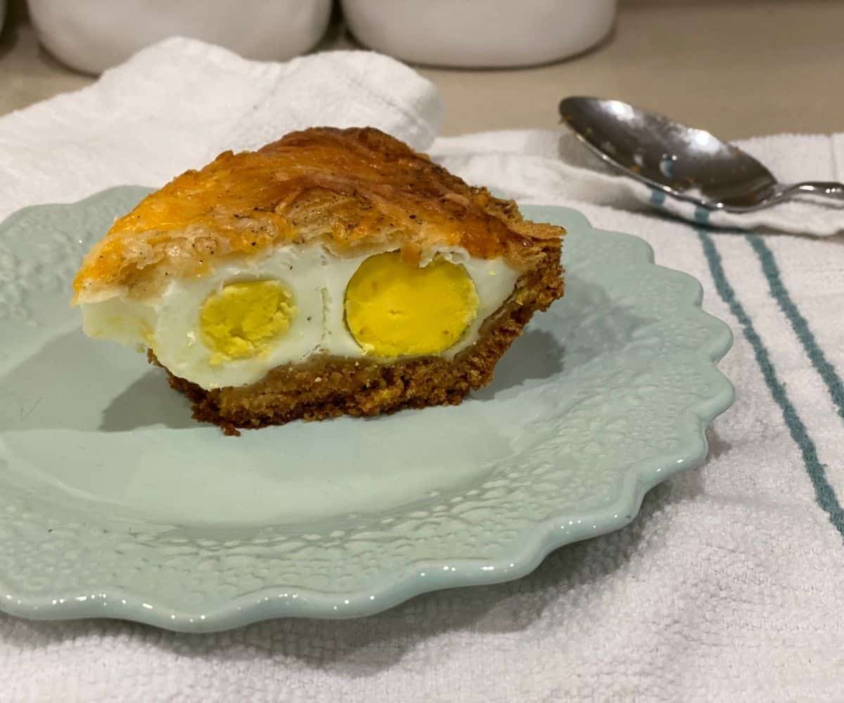 TikTok Breakfast Egg Pie