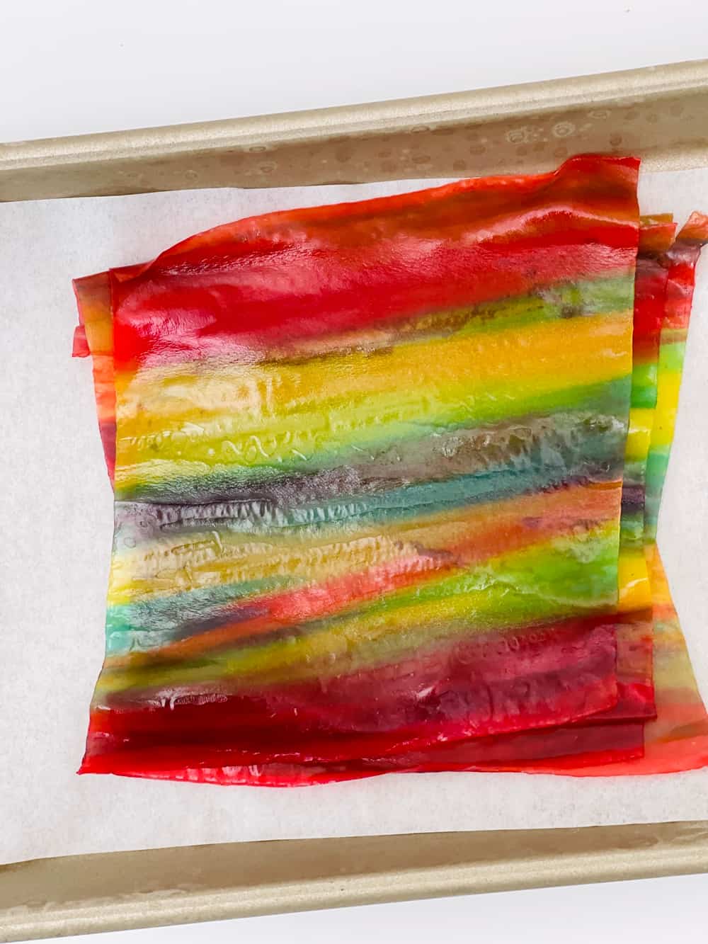 Best Rainbow Fruit Roll-Ups Recipe - How to Make Rainbow Fruit Roll-Ups