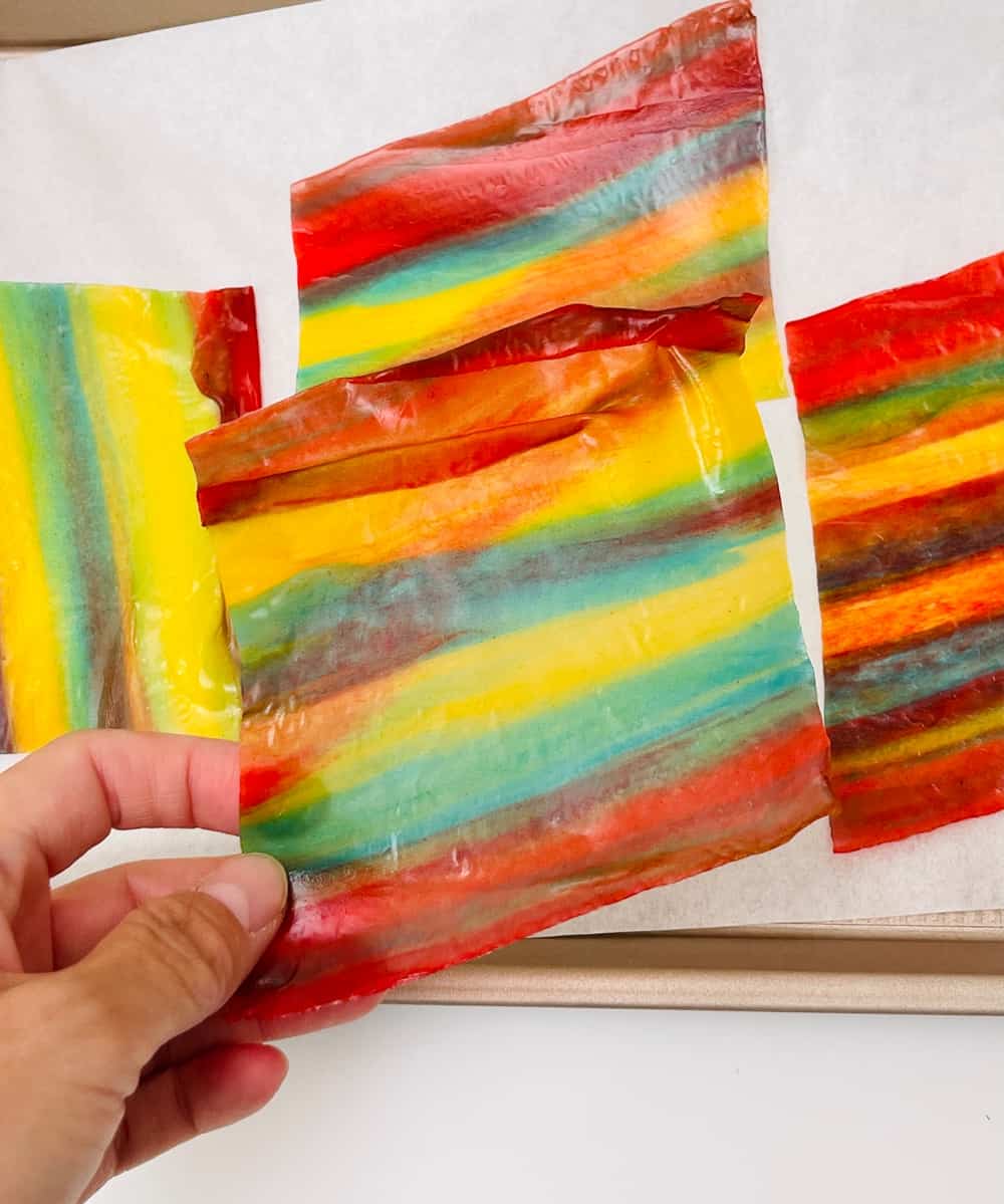 Best Rainbow Fruit Roll-Ups Recipe - How to Make Rainbow Fruit Roll-Ups