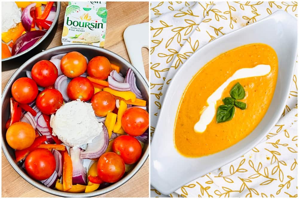 This TikTok Boursin Baked Tomato Soup Will Give You All the Fall Feels