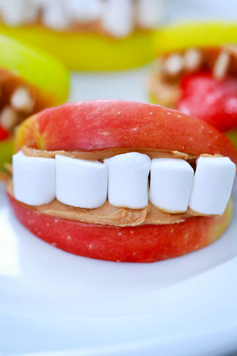 Halloween Apple Teeth