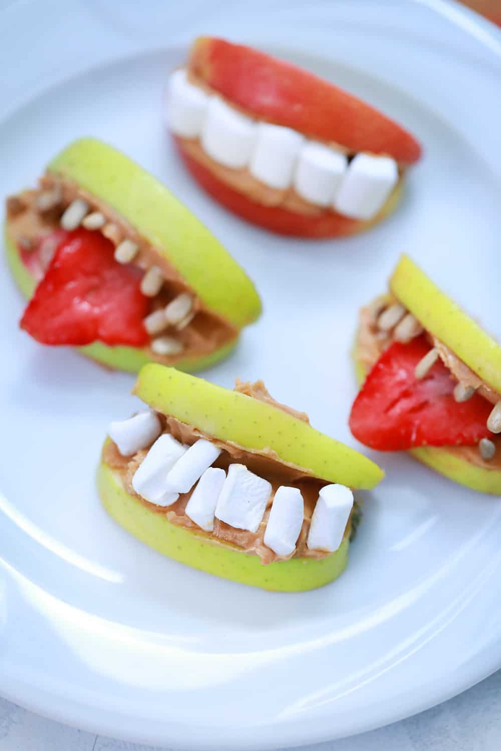 Halloween Apple Teeth