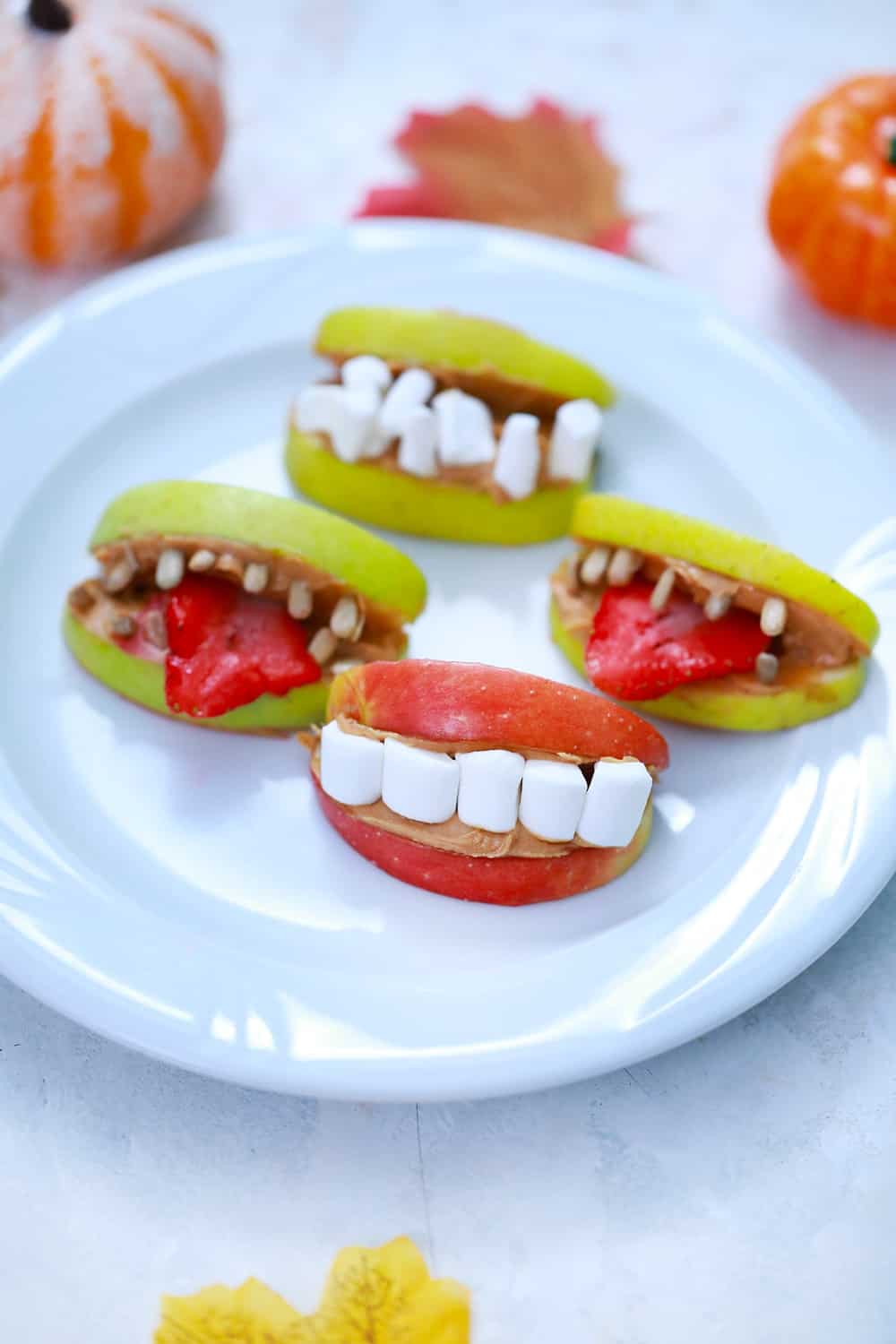 Halloween Apple Teeth