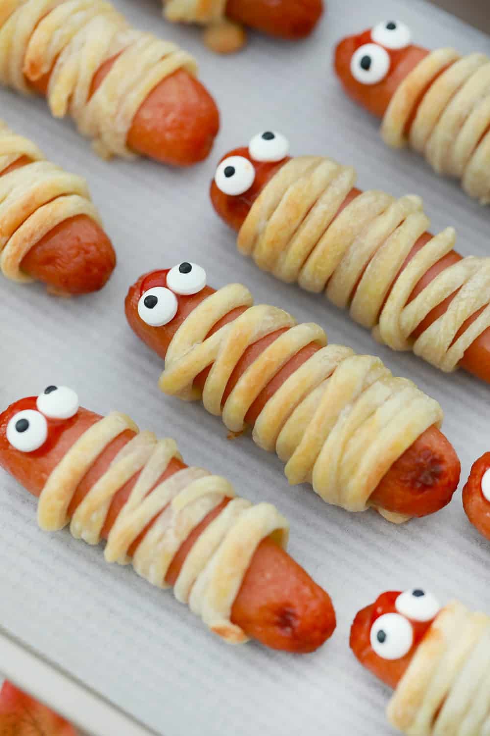 Halloween Mummy Dogs