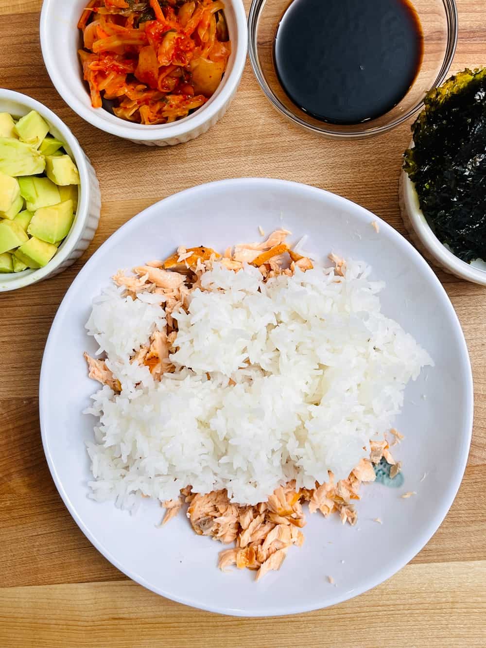 TikTok Salmon Rice