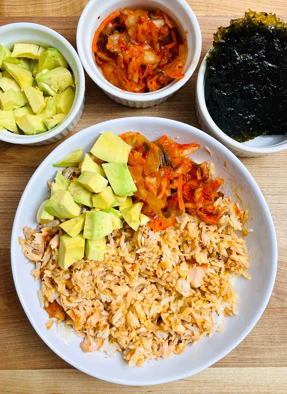 Tiktok Salmon Rice Bowl · i am a food blog